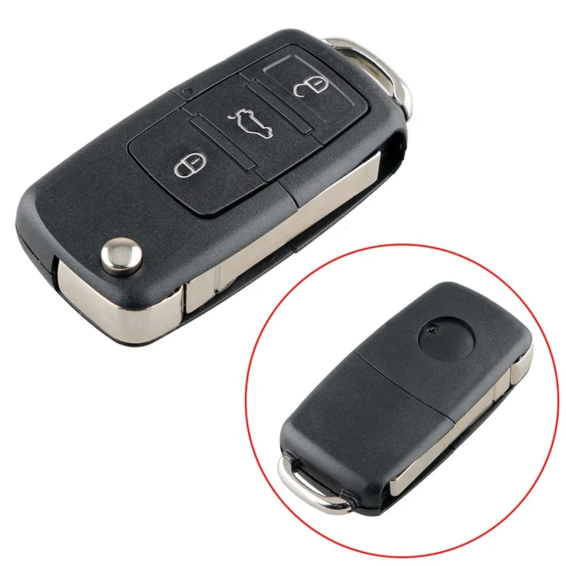 3 кнопки дистанционного брелока 434 МГц с ID48 1K0959753G для PASSAT B5 B6 Skoda Touran GOLF