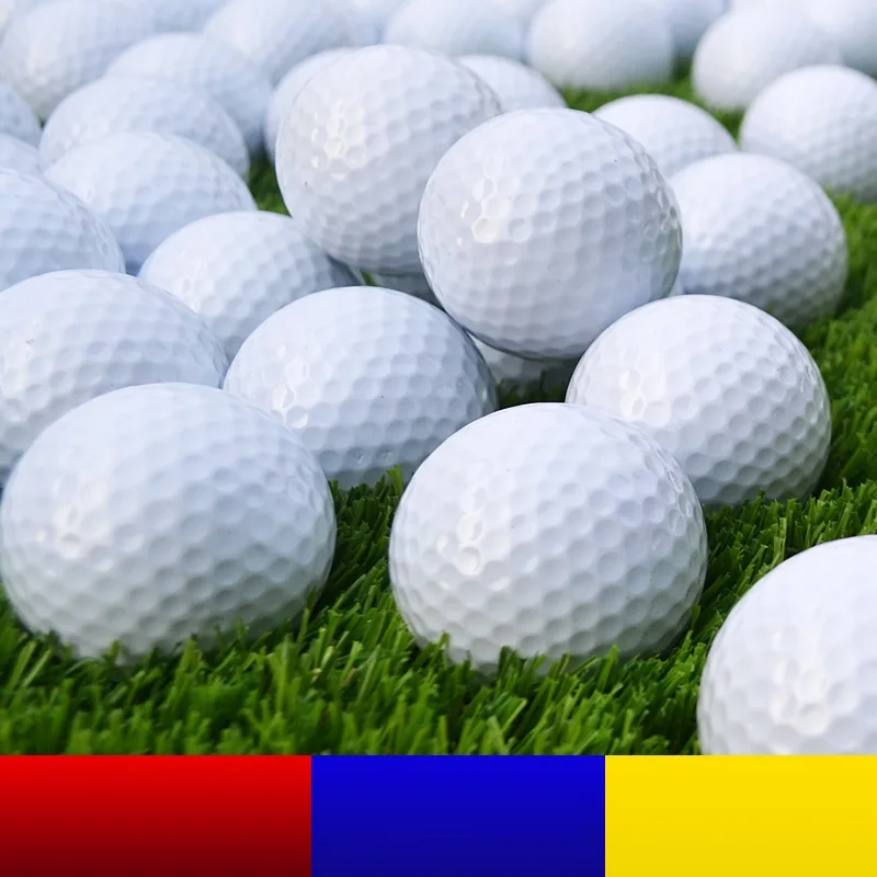 1Pcs Double Layer Golf Balls Outdoor PU Foam Training Golf Balls Indoor