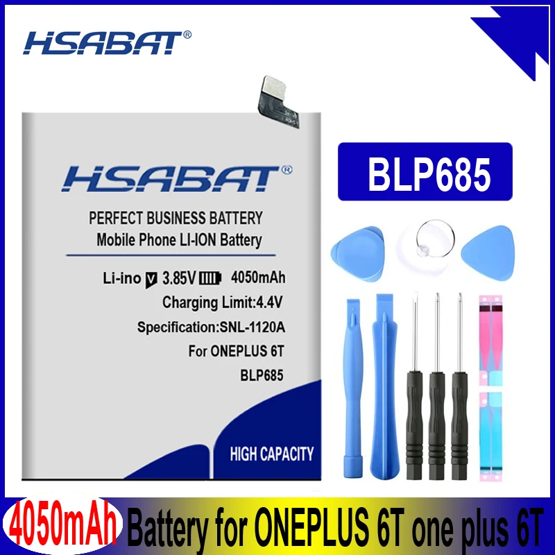 HSABAT BLP633 BLP637 BLP571 BLP597 BLP613 BLP607 BLP657 BLP685 Батарея для Oneplus 1+ 1+ для one Plus 2, 3, 5, 6, 6 S, T X 3T A3010