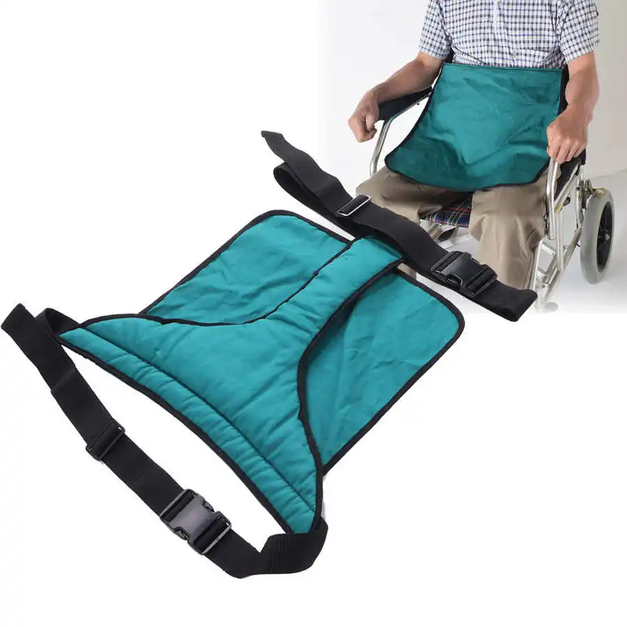 Wheelchair Restraint Safety Guards Harness Chair Adjustable Strap
