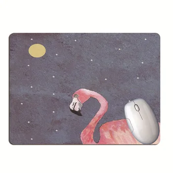 

Flamingo Mouse Pad Student Computer Mouse Non-slip Notebook Pad Office Keyboard Protection Pad Table Mat