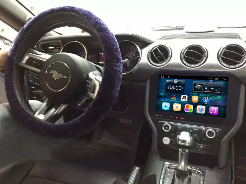 Автомагнитола IPS 2GRam 32 gom 10 2 &quotAndroid 7 1 для Ford MUSTANG 2015 DVD головное устройство стерео