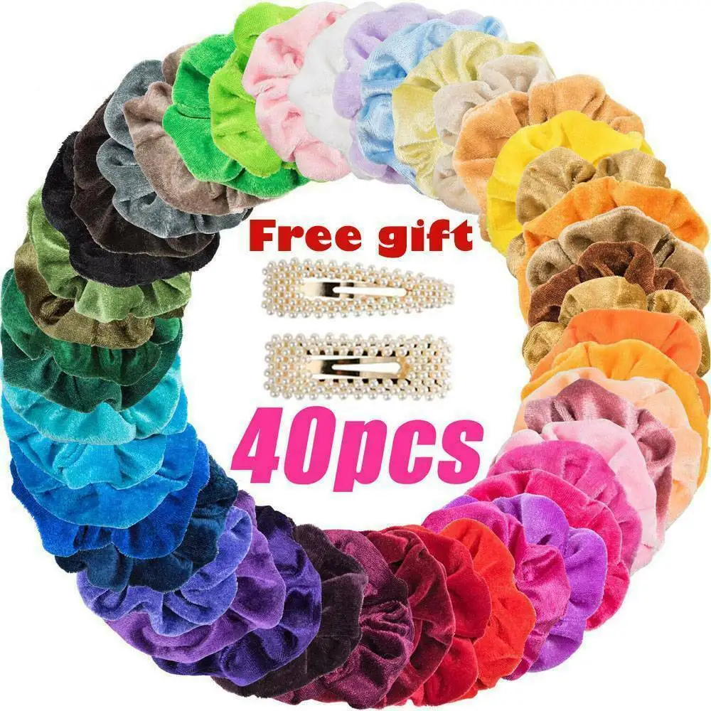 Корейские Бархатные резинки для волос Bobbles эластичные волосы держатель ленты Головные уборы конский хвост головной убор аксессуары для волос