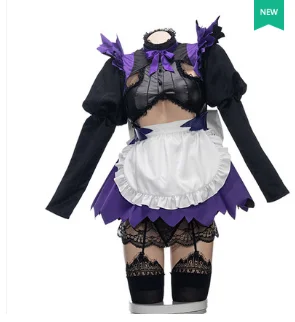 Предпродажа Uwowo аниме Fate/Grand Order Arturia Pendragon Lancer Alter платье прекрасный сексуальный костюм для Хэллоуина Костюм для женщин - Цвет: costume