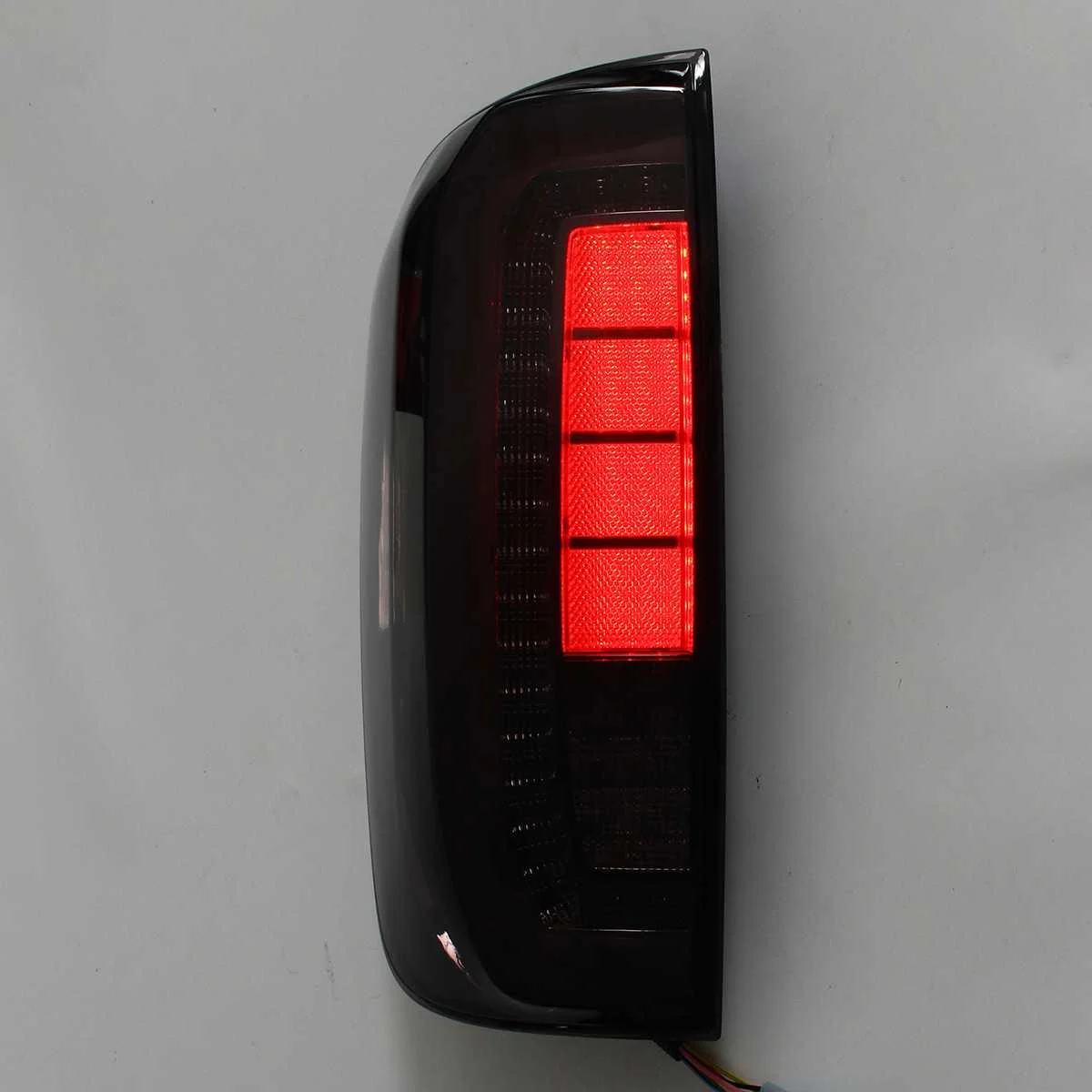 Pair Car Rear LED Tail Light Signal Lamp Brake Lights Brake Smoke Black  for Nissan Navara NP300 2015 2016 2017 2018 2019