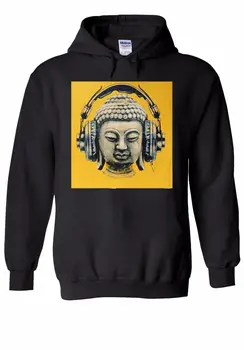 

Banksy DJ Buddha Music Art Men Women Unisex Top Hoodie Sweatshirt 1783E