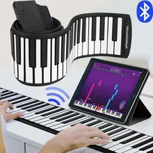 Professional 49/61/88 Key Folding Piano USB Charging 88 Keys Digital Piano Keyboard for Kids Electronic Children's Child Mini