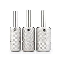 Премиум тату ручка из нержавеющей стали 22 мм 25 мм 30 мм трубки для захвата татуировки