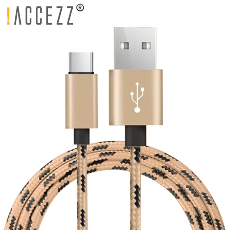 ! ACCEZZ USB Type C зарядный кабель для Samsung S8 S9 Быстрая зарядка передачи данных Huawei P10 P20 Pro