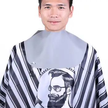 

Neck Cape Wrap Collar Shield Haircut Waterproof Silicone Hair Coloring Cuttin Barber Hairdressing Hair Styling Tool Accessories