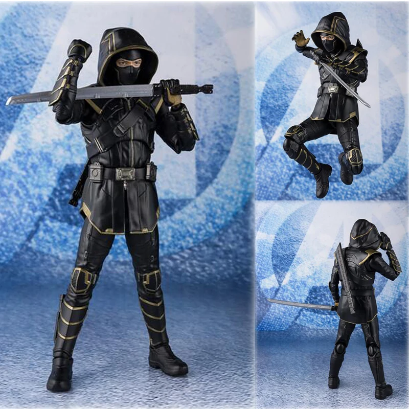 Marvel Movies Мстители Endgame SHF Hawkeye Deluxe Toys фигурку модель игрушки кукла для