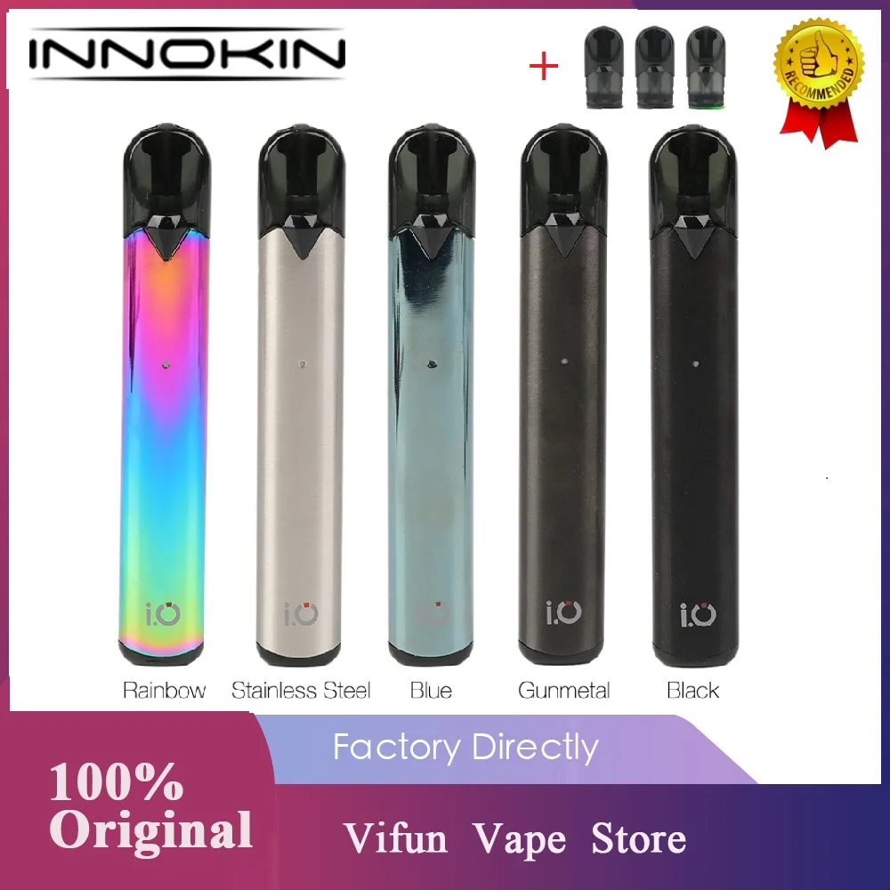 Оригинальный вейп набор Innokin IO Pod с аккумулятором 310 мАч и керамическим картриджем