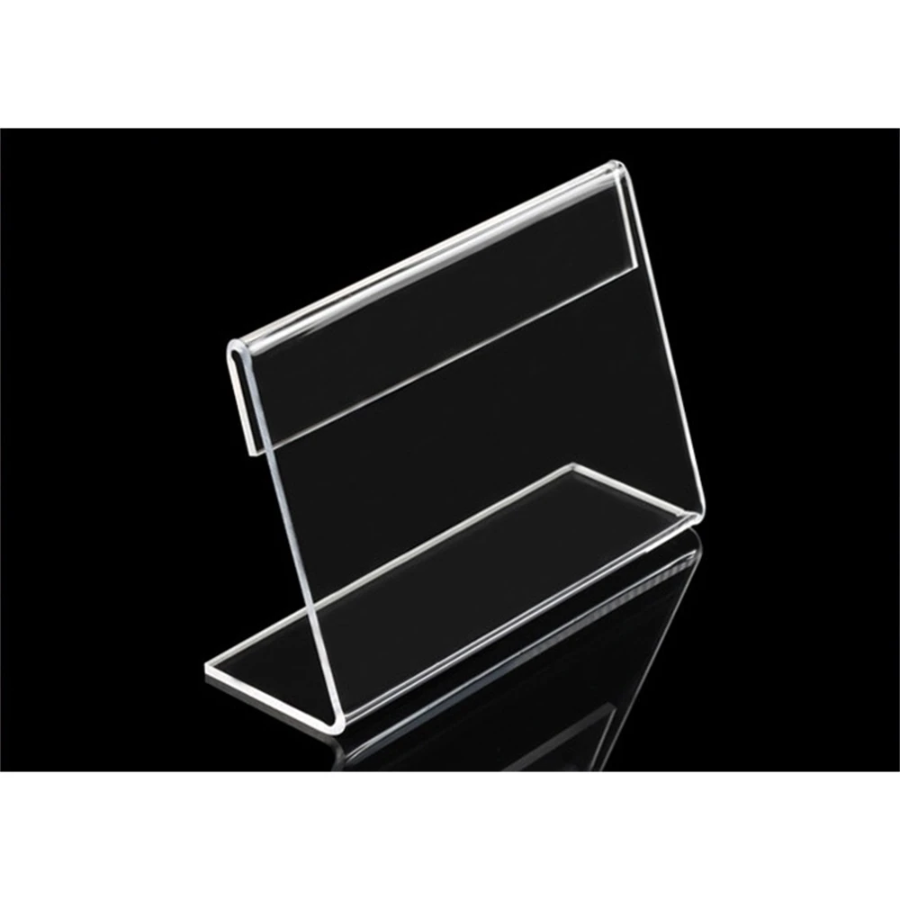 Table Card Holder Price Tag Acrylic Price Card Holder Acrylic Price