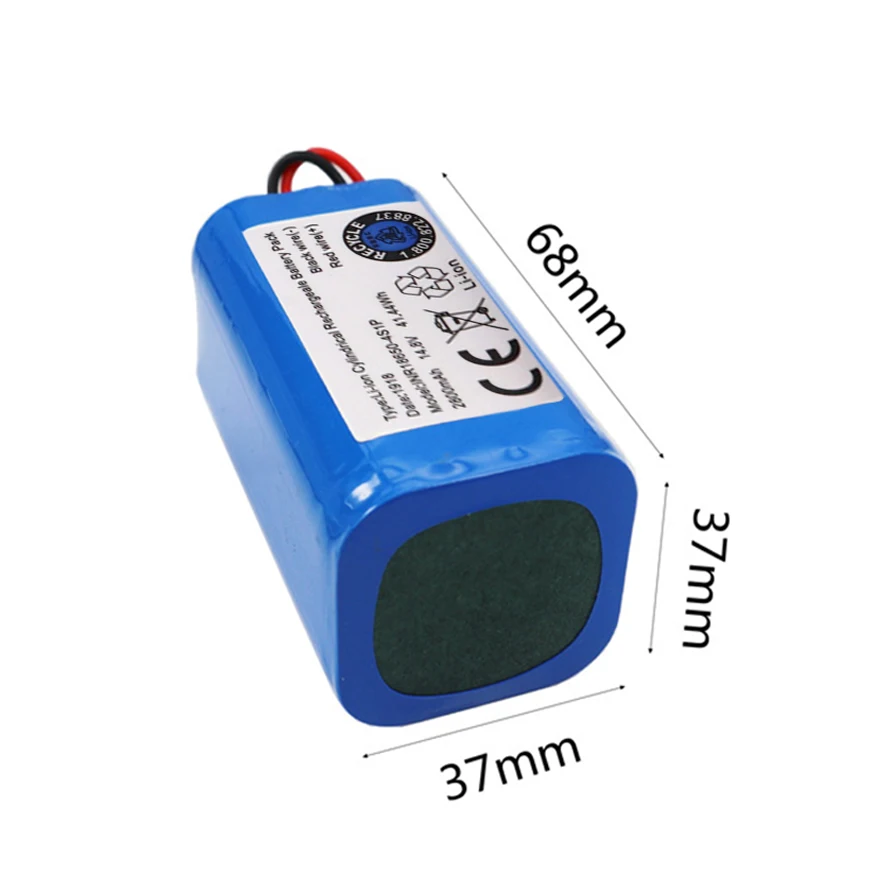 14.8v 2800mah Rechargeable Li ion Battery For ILIFE ecovacs A4 A4s V7 A6  V7s Plus Robot Vacuum Cleaner ILife Chuwi Battery New|Replacement  Batteries| - AliExpress