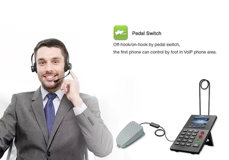 Fanvil X2P, IP телефон, светодиодный, кнопка, беспроводной телефон для дома, бизнеса, офиса, VoIP, телефон, поддержка EHS, беспроводная гарнитура, 2 SIP линии