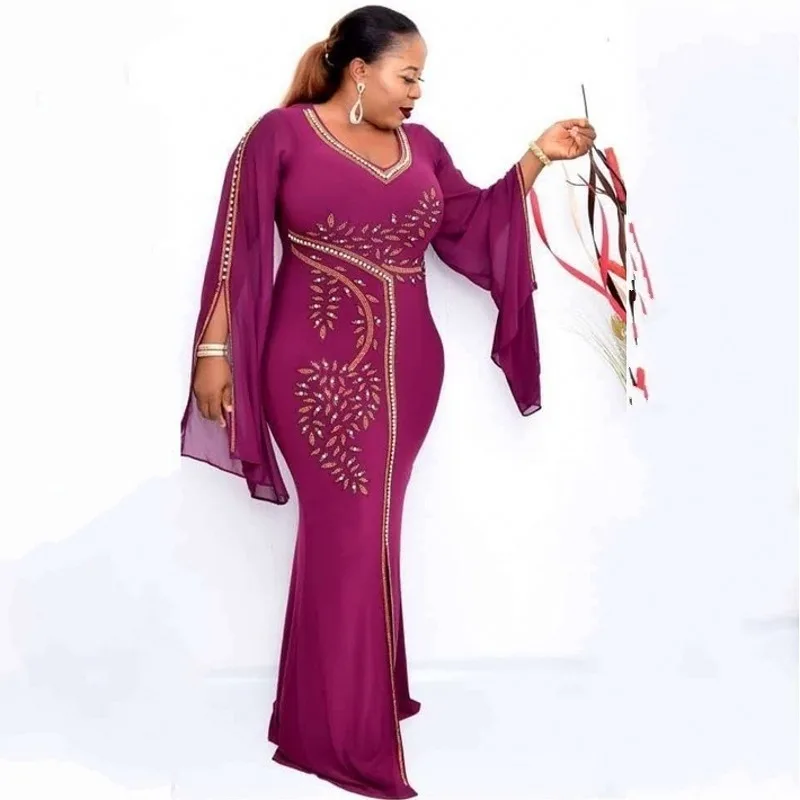 african suit 4XL 5XL Plus Size African Long Maxi Dresses Women 2020 African Clothes Africa Dress Print Dashiki Ladies Clothing Ankara Dress african pants