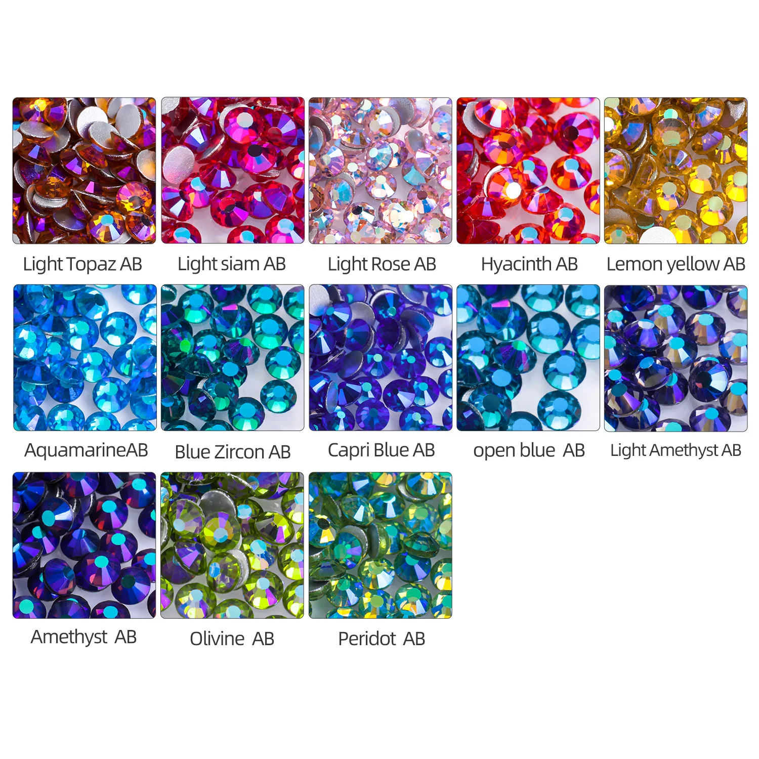 SS20 AB Crystal Rhinestones