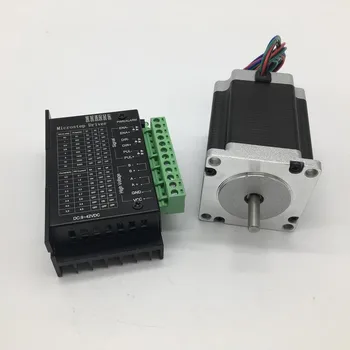 

Cost-effective Stepper Motor Driver Kit Nema23 57*56mm 3A 1.2Nm 172Oz-in 6.35mm Shaft 2ph 4 Wires High Torque Cheap