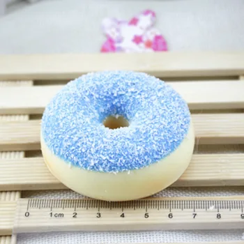 

Hot Selling Realistic Artificial Donuts Fake Cake Dessert Model Photography Props Home Decoration LBV