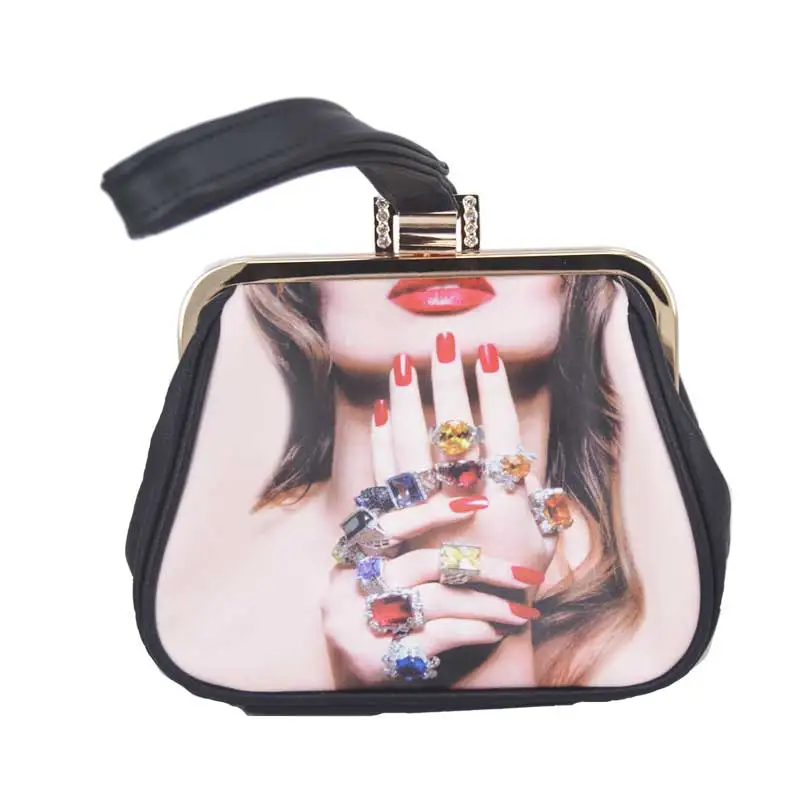 Модная женская вечерняя сумочка с 3D-принтом и красивыми персонажами, Женская сумочка, вечерние сумочки, женская сумка через плечо - Цвет: A3