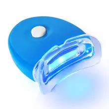 Мини Синий светильник Led холодный отбеливающий зуб инструмент отбеливание зубов от зубных пятен свежее дыхание