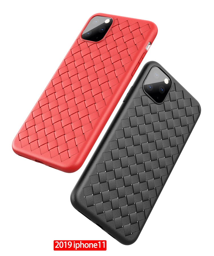 Чехол с дышащей сеткой для iPhone 11 Pro Max XS 6 6S 7 8 Plus X XR кожаный ТПУ тканый BV сетчатый чехол для телефона силиконовый чехол