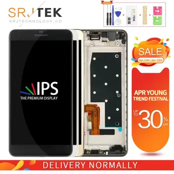 

Srjtek For Huawei Honor 6 Plus LCD Display Panel with Touch Screen Digitizer 5.5'' Full Assembly Frame For Huawei Honor 6 Plus