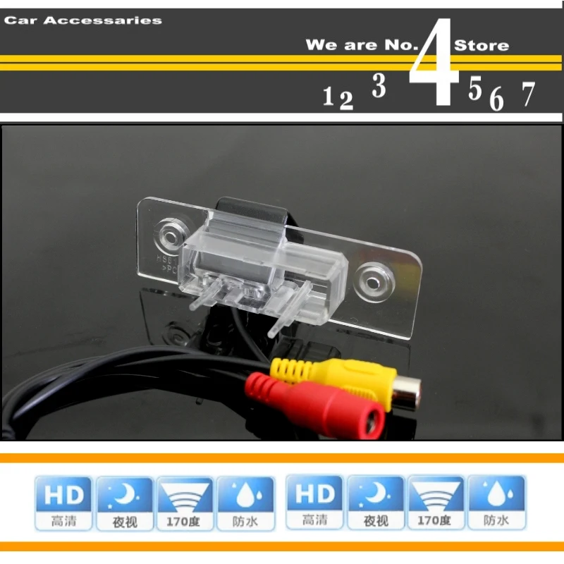 Car Camera For Ford Fiesta MK5 ST : Classic : Ikon 2002~2008 High Quality Rear View Back Up Camera For PAL : NTSC | Function RCA4