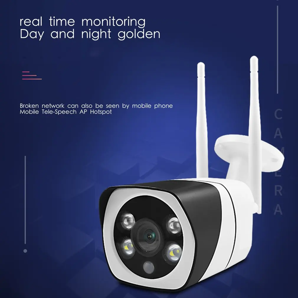 

1080P Wireless Monitoring Wifi Camera Hd Infrared Night Vision Outdoor Waterproof Camera 360 Degree Surveillance Camera