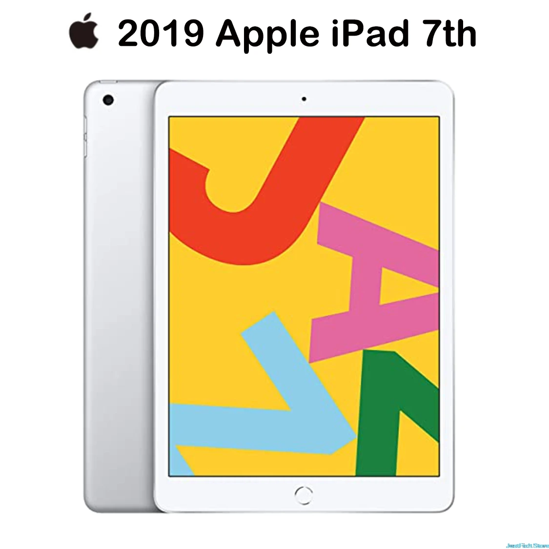 Новый Apple IPad 2019 7 (7-е поколение) (10 2 дюйма Wi-Fi 128 ГБ) серебристый (предыдущая модель)