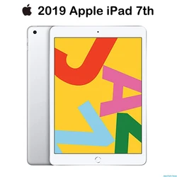 Nouvel IPad D'apple 2019 IPad 7 (7th Génération) (10.2 pouces, 128 GO) Argent (Modèle Précédent) ﻿ A10 Fusion Puce 