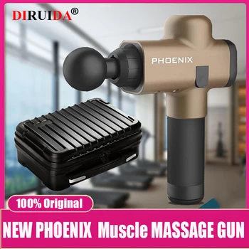 

New Arrivals Phoenix A2 Muscle Massage Gun Origianl Electronic Therapy High Frequency Vibration Massage Therapy Body Relaxation