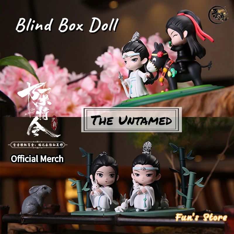 Коллекционная кукла Mo Dao Zu Shi Wei Wuxian Lan Wangji Xiao Zhang Wang Yibo глухая коробка экшн-фигурка