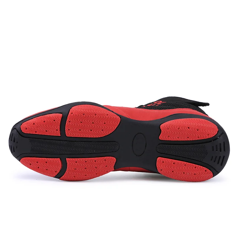 Men Professional Boxing Wrestling Combat Weight Lifting Shoes Male Soft Breathable Wearable Boxing Training Fighting Shoes