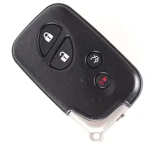 Para lexus caso chave is350 is250 gs430 rx350 rx400h fob preto substitui substituição gs450h lx570