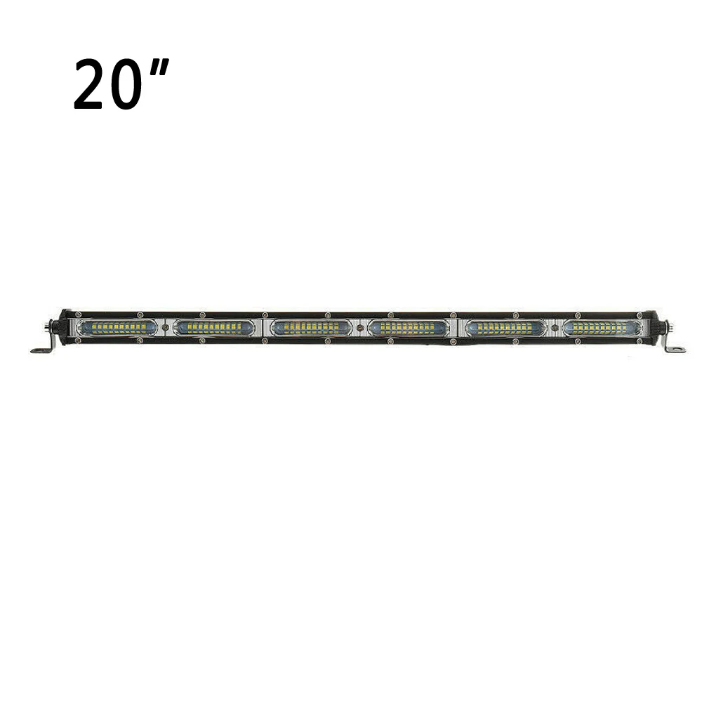 

New And High Quality Car Work LED Lights Ultra-Thin Spotlight Lamps Bar Flood + Spot Beam Waterproof