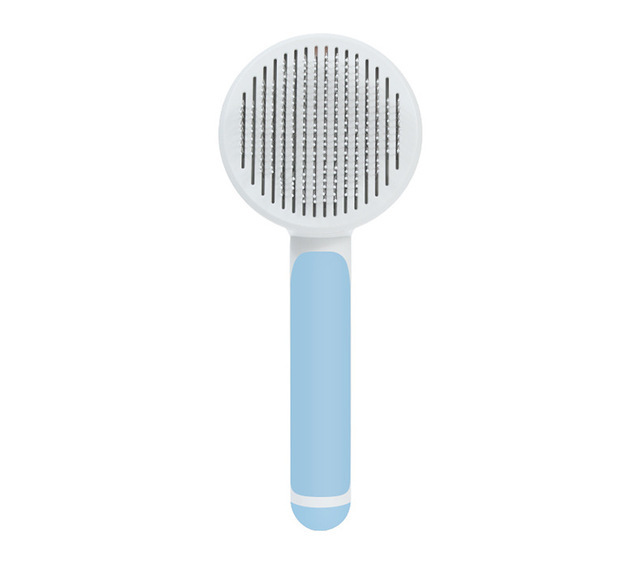 Self Cleaning Slicker Brush For Dog And Cat Removes Undercoat Tangled Hair Comb Massages Particle Pet Comb