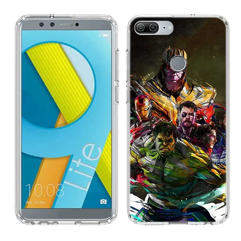 Месть Альянс Fundas силиконовый чехол для телефона для huawei Honor 20 Pro 10 9 lite 8X 8A 20i 8C 8S V20 Y5 Y6 Y7 Y9 крышка