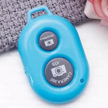 

Wireless Bluetooth Remote Control Button Self-timer Release For IOS Selfie Controller Stick Monopod Phone Camera Shutter G4Z8