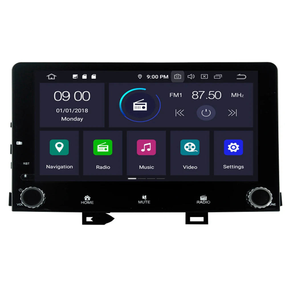 Android 10 автомобильный DVD-плеер для KIA RIO 2017 2018 2019 20 2Din автомобильное радио