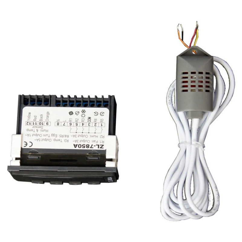 

Zl-7850A,100-240Vac,Dual-Display,Multifunctional Automatic Incubator Controller,Temperature Humidity Incubator