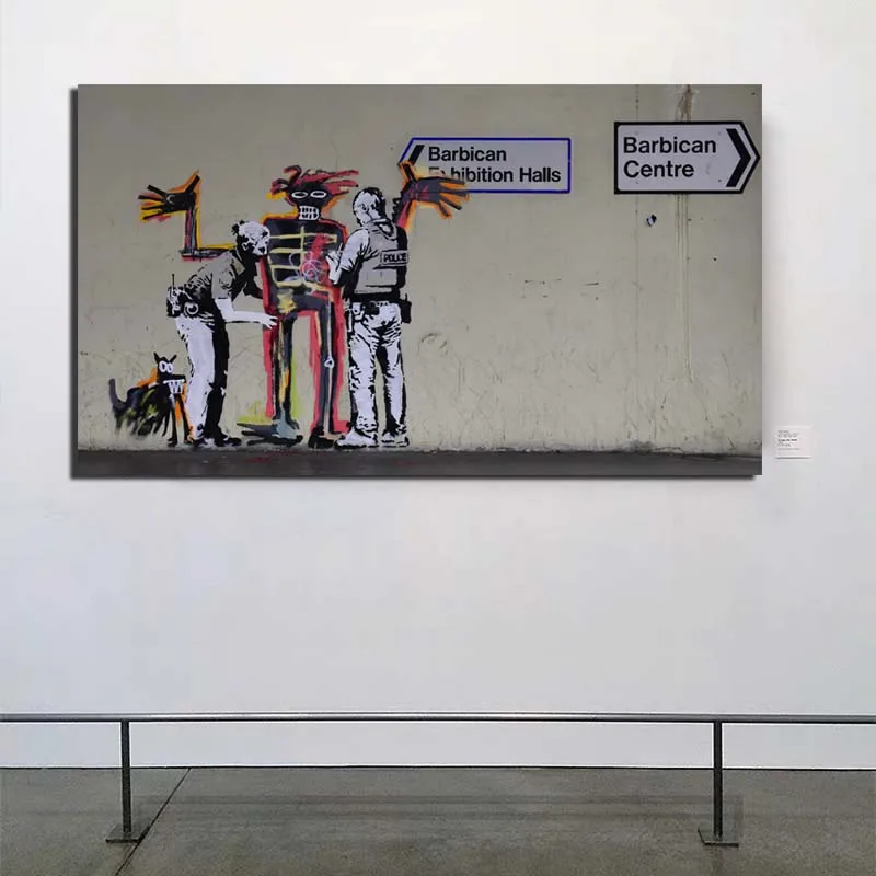 

Nordic Poster Banksy HD Wall Art Canvas Posters And Prints Canvas Painting Decorative Pictures For Office Living Room Home Decor