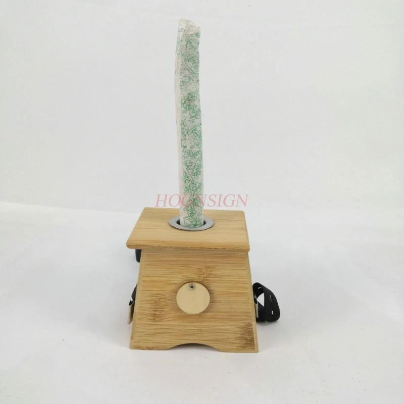 moxibustion massage Moxibustion Box Bamboo Moxa Roll Stick Holder Case Massager Body Device Tool Treatment Therapy For