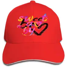 Ковбойские бейсбольные кепки Унисекс В Стиле Дальнобойщика, милые детские кепки с надписью, дизайн текста, милый дизайн, акварельная надпись