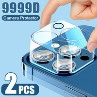 Cristal templado para lente de cámara de móvil, Protector de pantalla para iPhone 13, 12, 11 Pro Max, 13, 12, Mini XR, X, XS, Max, 8, 7 Plus, SE, 2020