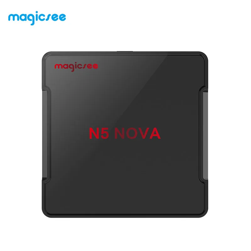 Magicsee N5 NOVA Android 9,0 ТВ приставка RK3318 4G 32G/64G Rom 2,4+ 5G Dual WiFi Bluetooth 4,0 смарт-приставка 4K телеприставка с воздушной мышью