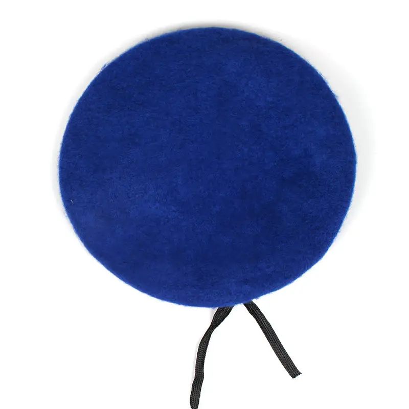 2019 new 1PC man 100% wool military beret Black red navy wool solid color army soldier tactical beret cap hat Apparel 4