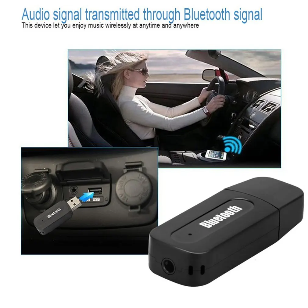 BT-163 Bluetooth Audio Receiver Bluetooth Adapter USB Audio Receiver