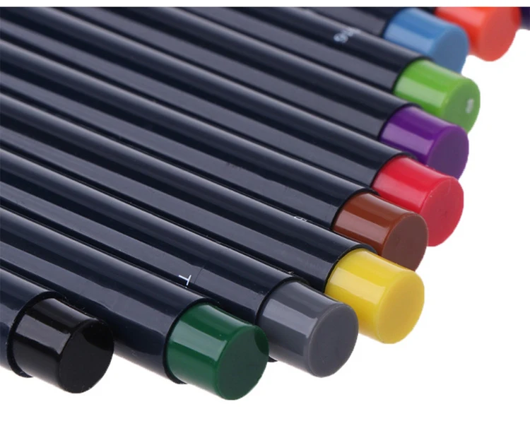 20 цветов премиум-живопись набор мягких ручек-кистей акварельные Маркеры Ручка эффект лучше всего для раскрашивания манга комиксов каллиграфия