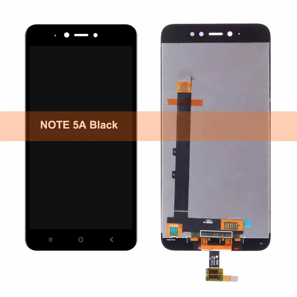 Black Note 5A 5," ЖК-для Xiaomi Redmi Примечание 5A ЖК-дисплей сенсорный экран с рамкой для Xiaomi Redmi Примечание 5A Prime lcd Y1/Y1 Lite - Цвет: Black Note 5A